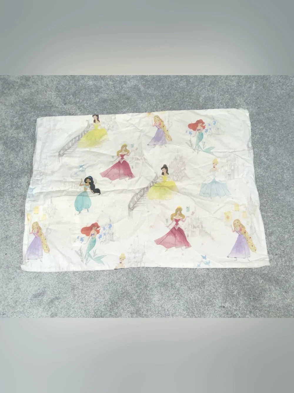 Disney Princess Print Fabric Panel - Pastel Multicolor